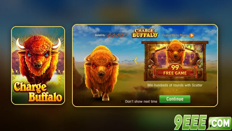 Guia de Charge Buffalo: regras, recursos e bônus